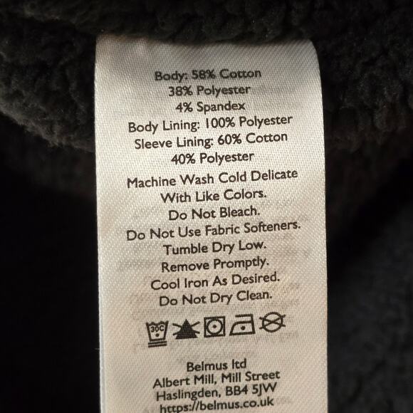 NWT Eddie Bauer Snow Lodge Faux Shearling-Lined Wrap Jacket Size S Small - Picture 7 of 13